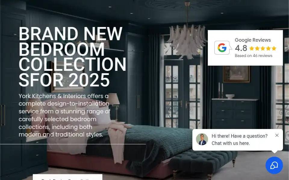 Screenshot of york-kitchens.com