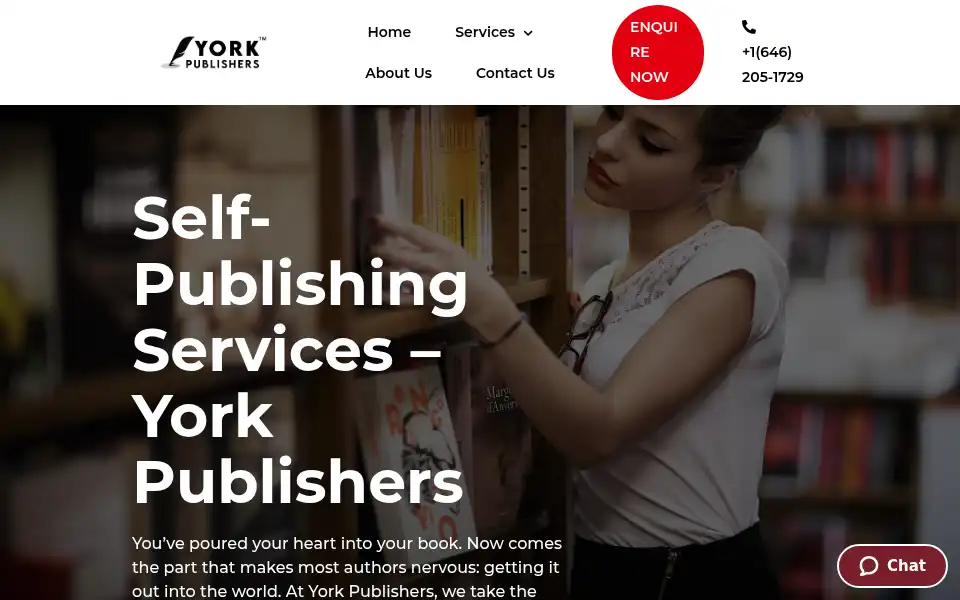 Screenshot of yorkpublishers.com