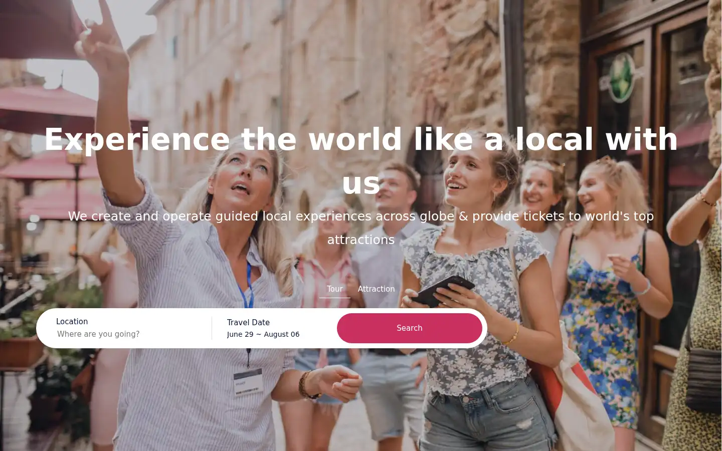 Screenshot of yotours.in