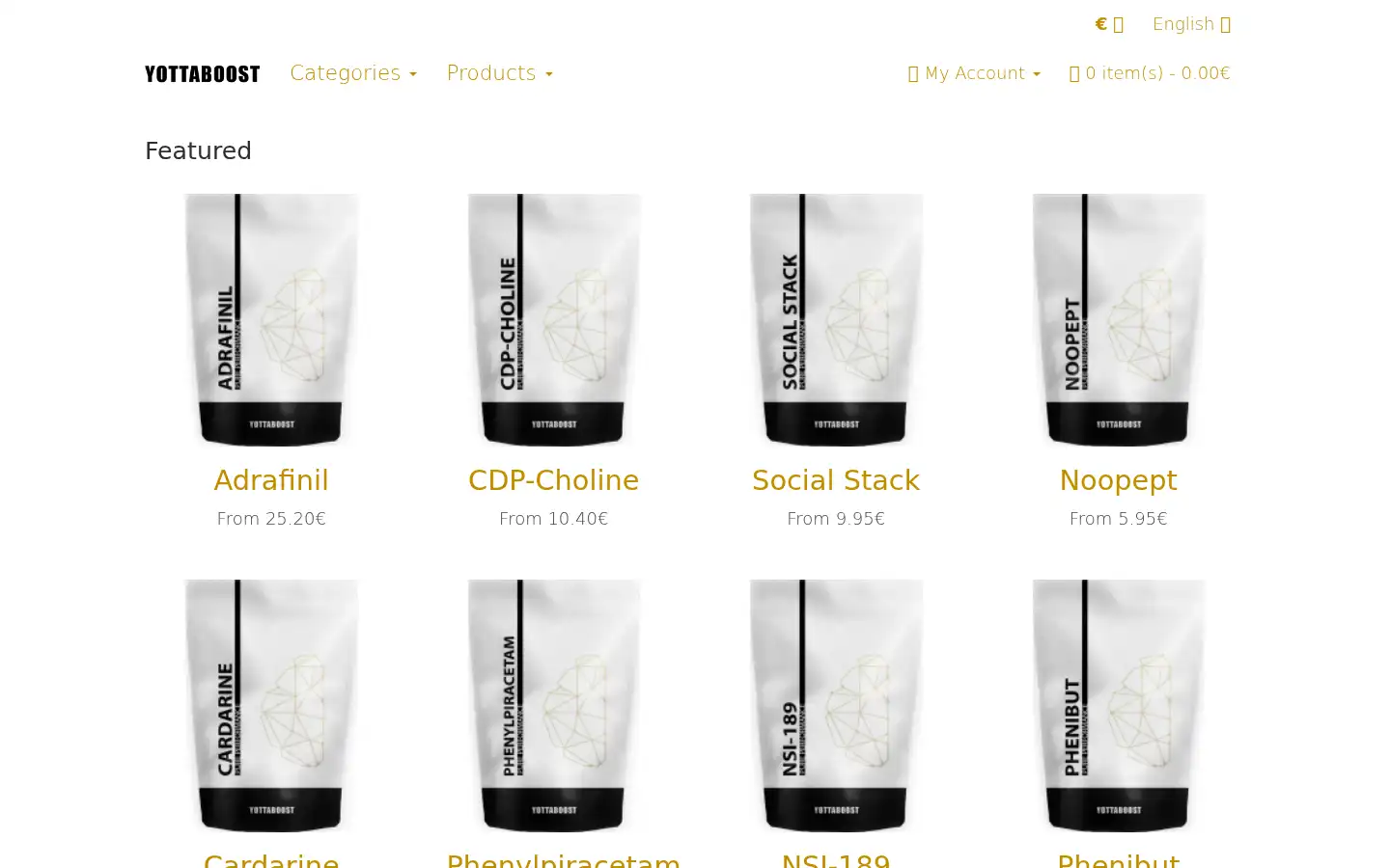 Screenshot of yottaboost.com