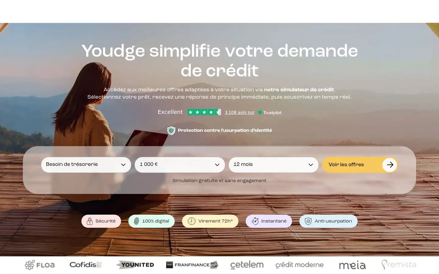 Screenshot of youdge.com
