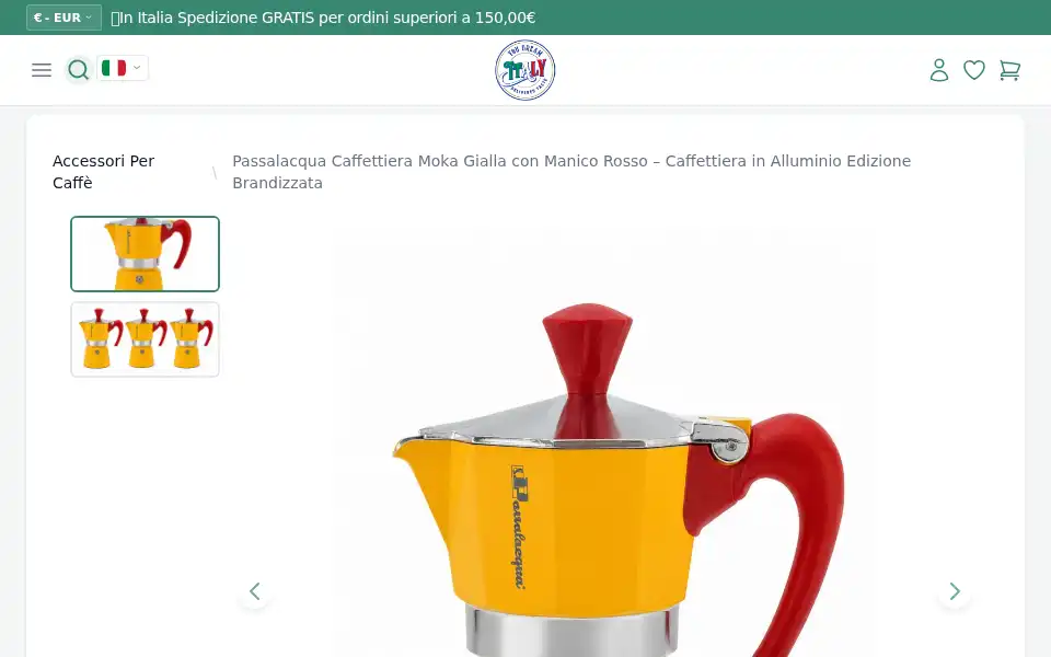 Screenshot of youdreamitaly.com