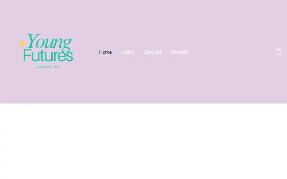 Screenshot of youngfutures.me