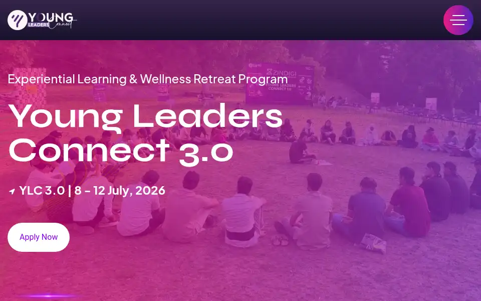 Screenshot of youngleadersconnect.com