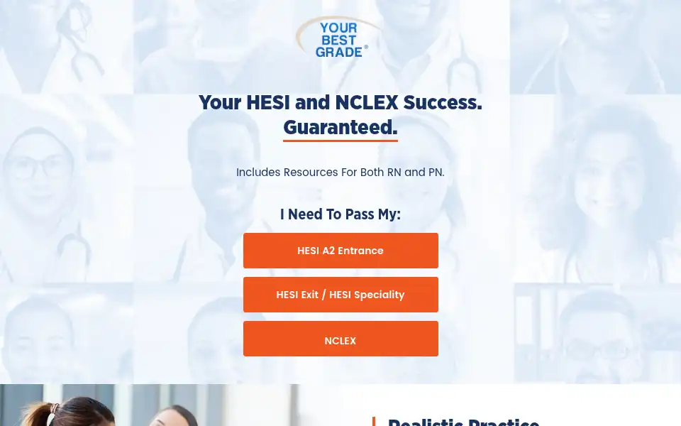 Screenshot of yourbestgrade.com
