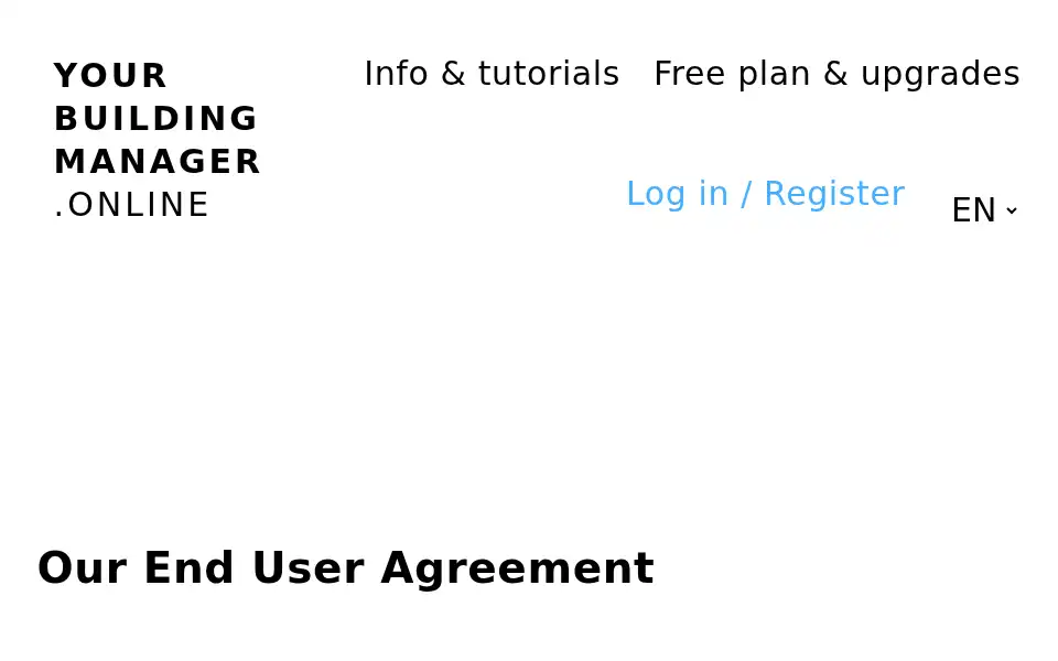 Screenshot of yourbuildingmanager.online