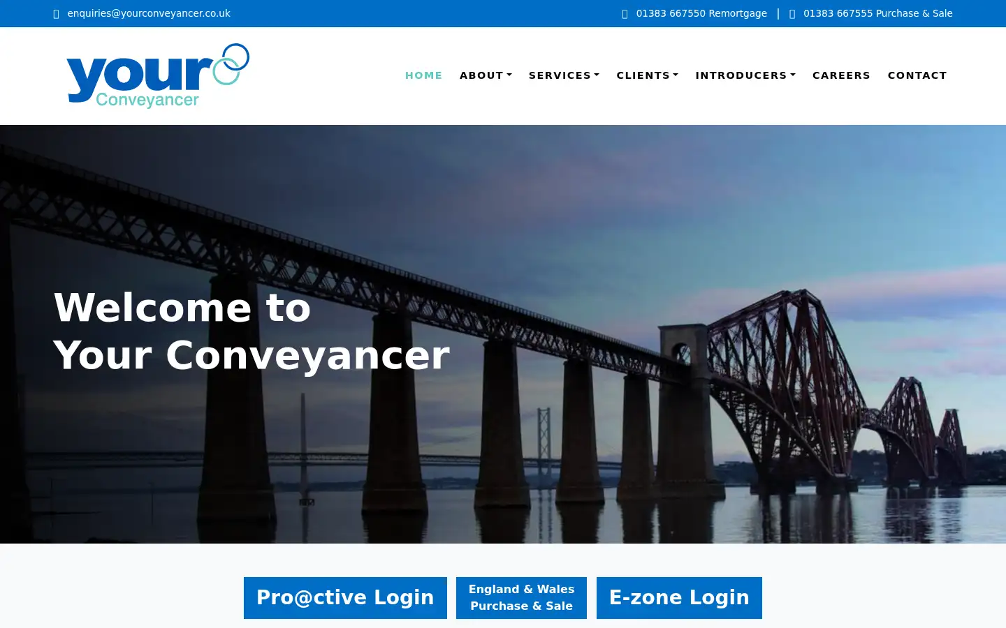 Screenshot of yourconveyancer.co.uk