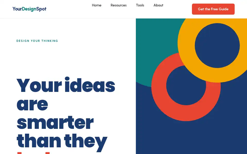 Screenshot of yourdesignspot.com