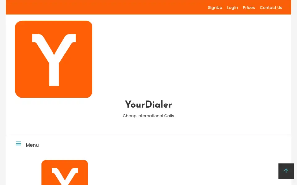 Screenshot of yourdialer.org