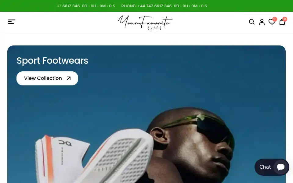 Screenshot of yourfavoriteshoes.co.uk