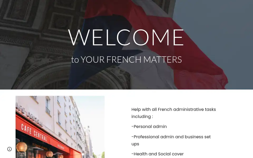 Screenshot of yourfrenchmatters.co.uk