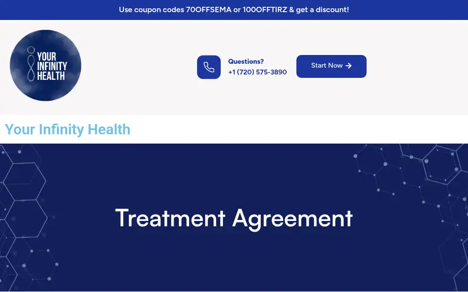 Screenshot of yourinfinityhealth.com