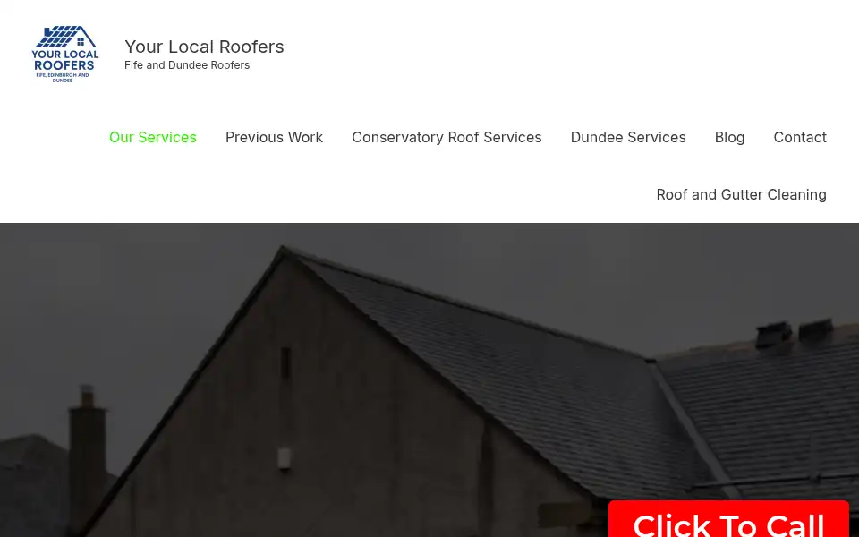 Screenshot of yourlocalroofers.co.uk