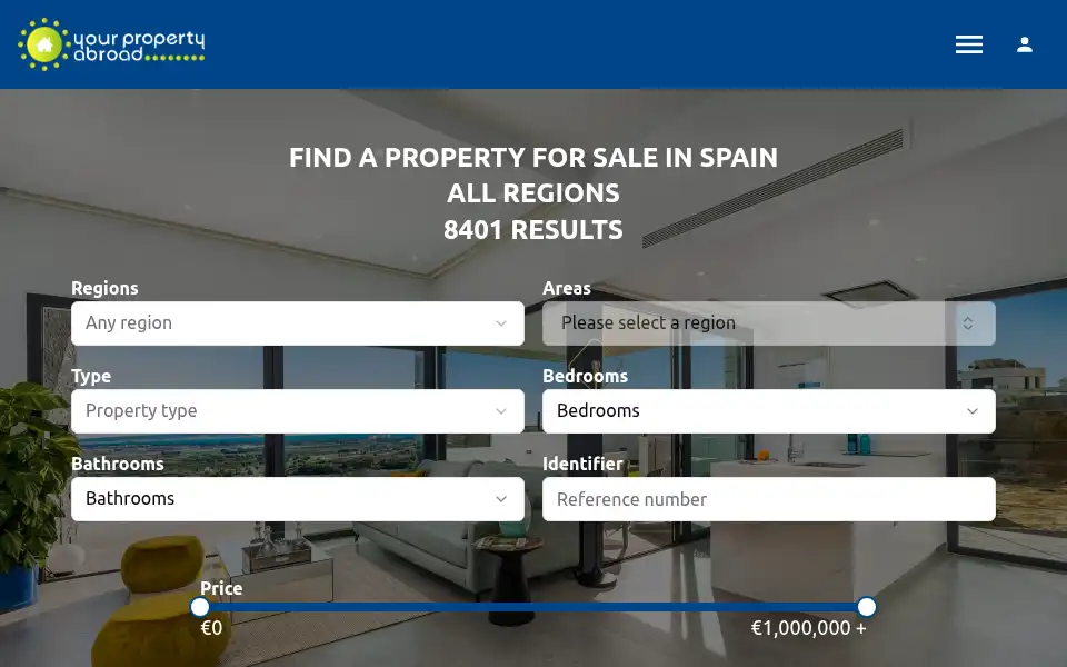 Screenshot of yourpropertyabroad.com
