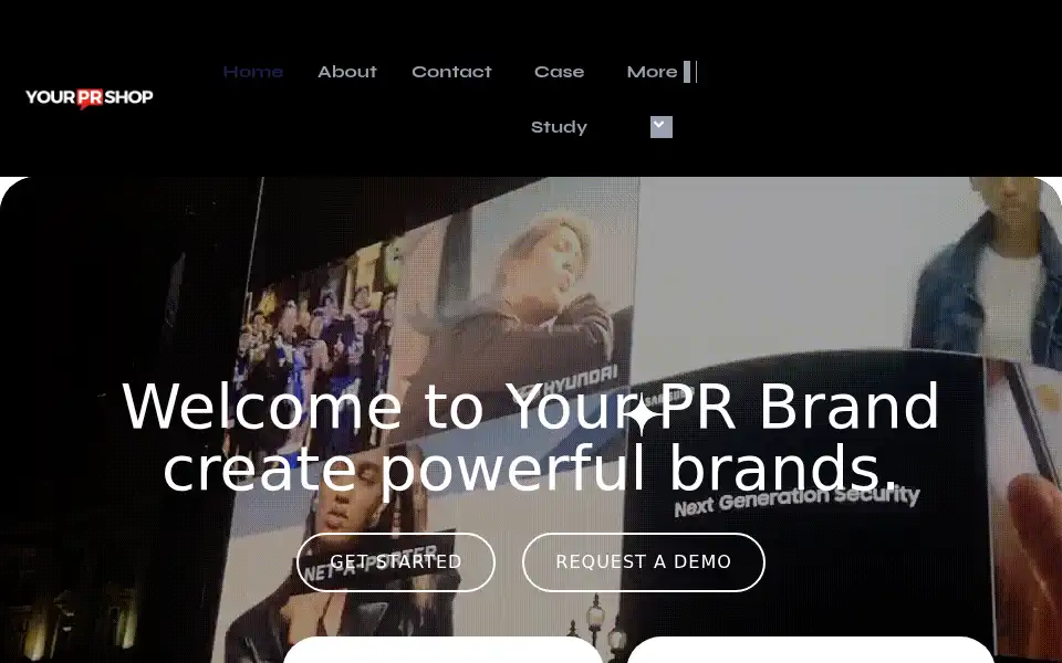 Screenshot of yourprshop.com