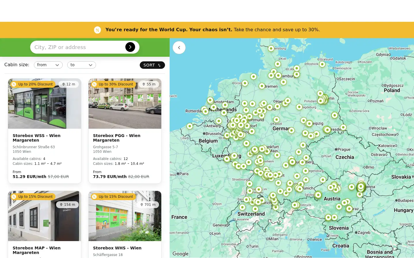 Screenshot of yourstorebox.com
