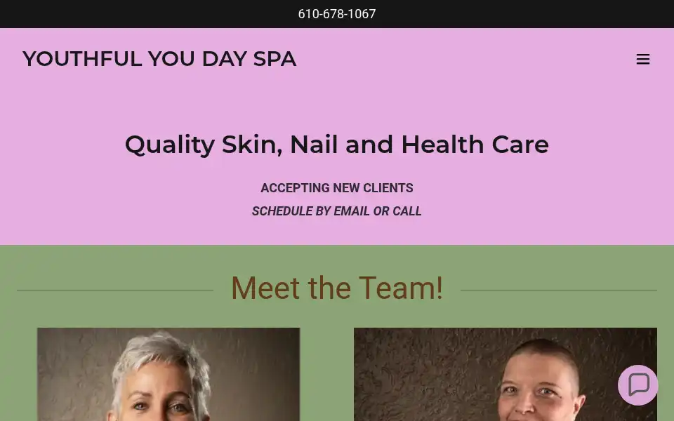 Screenshot of youthfulyouspa.com