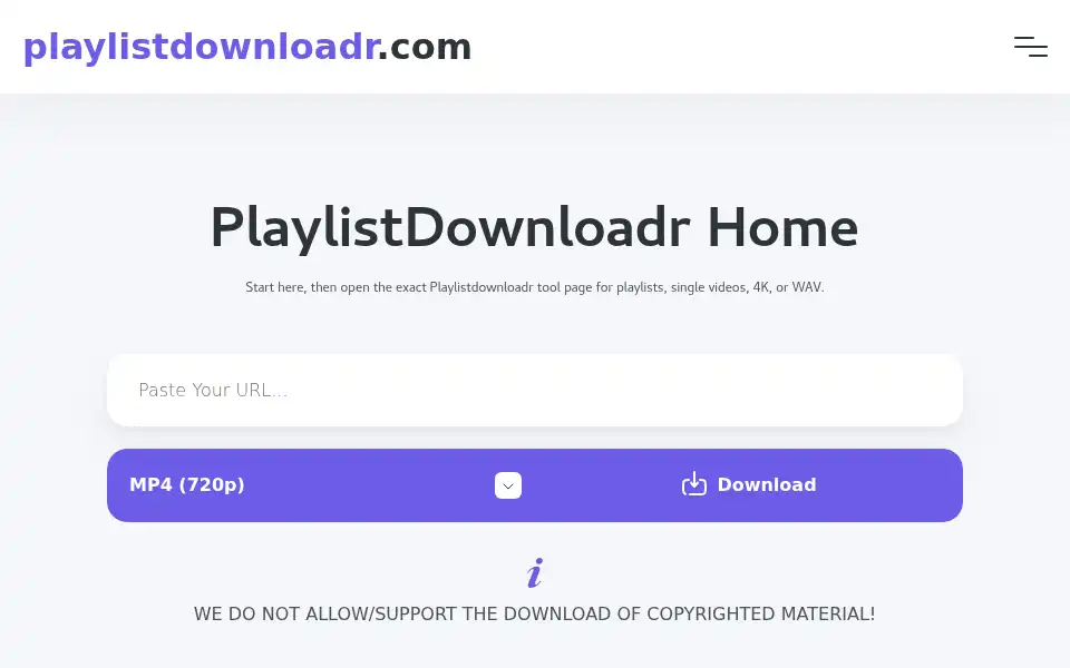 Screenshot of youtubeto.org