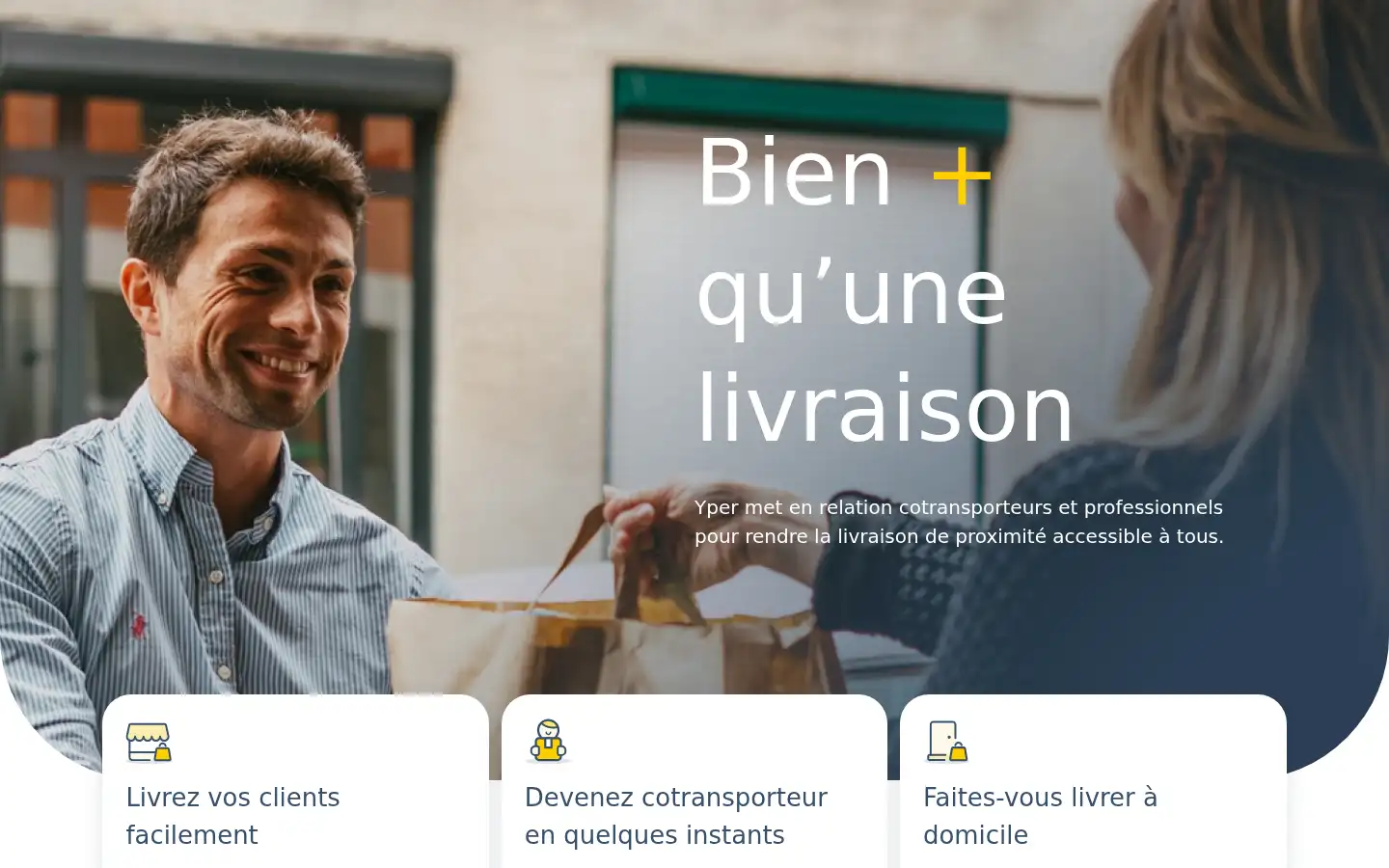 Screenshot of yper.fr