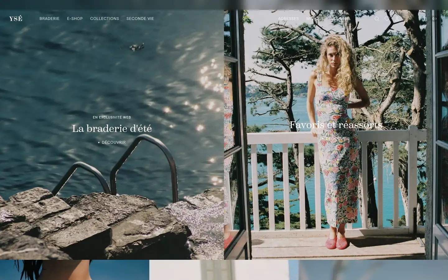 Screenshot of yse-paris.com
