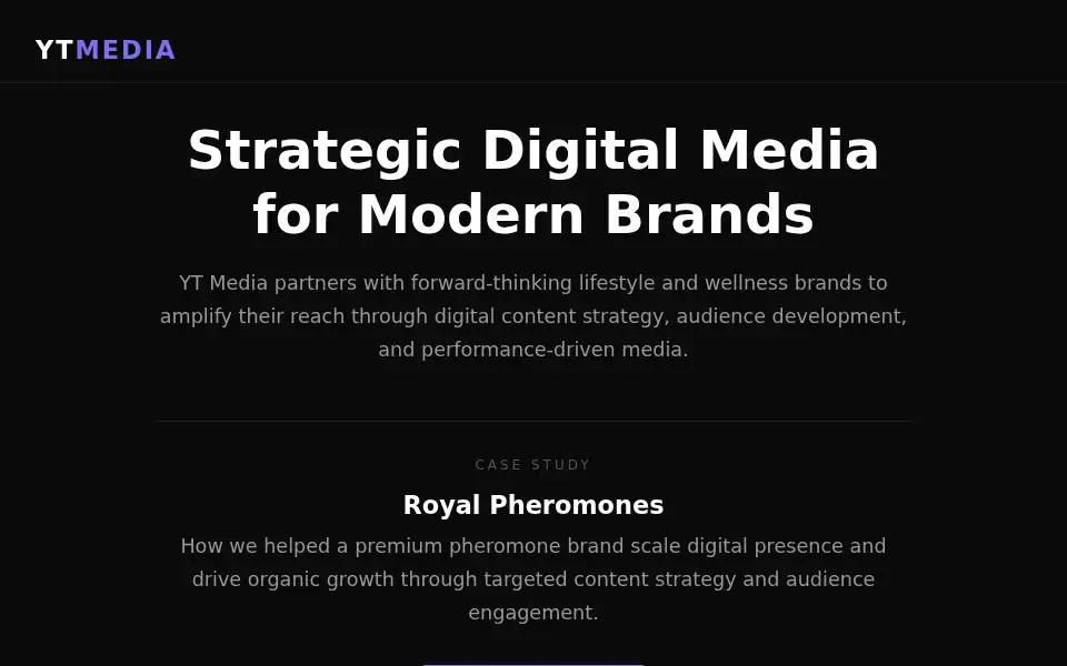 Screenshot of ytmedia.io