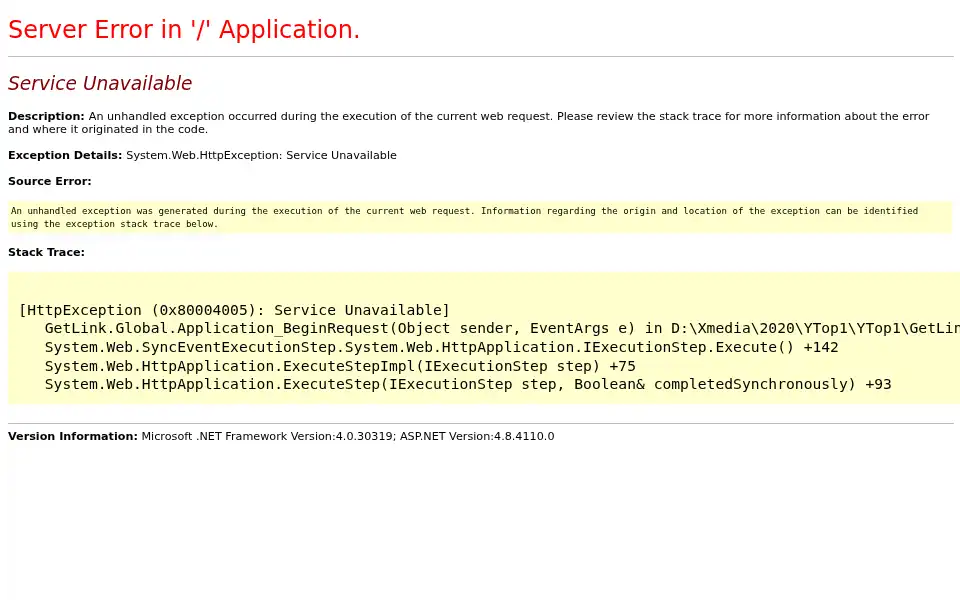 Screenshot of ytop1.com