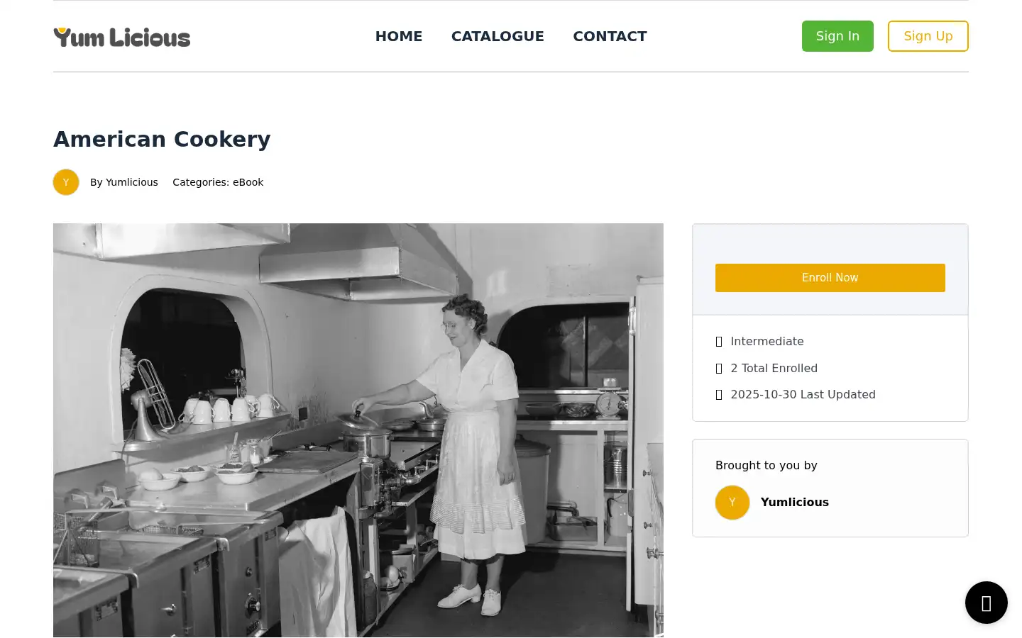 Screenshot of yumlicious.co