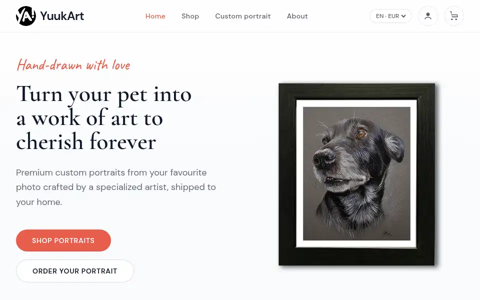 Screenshot of yuukart.com