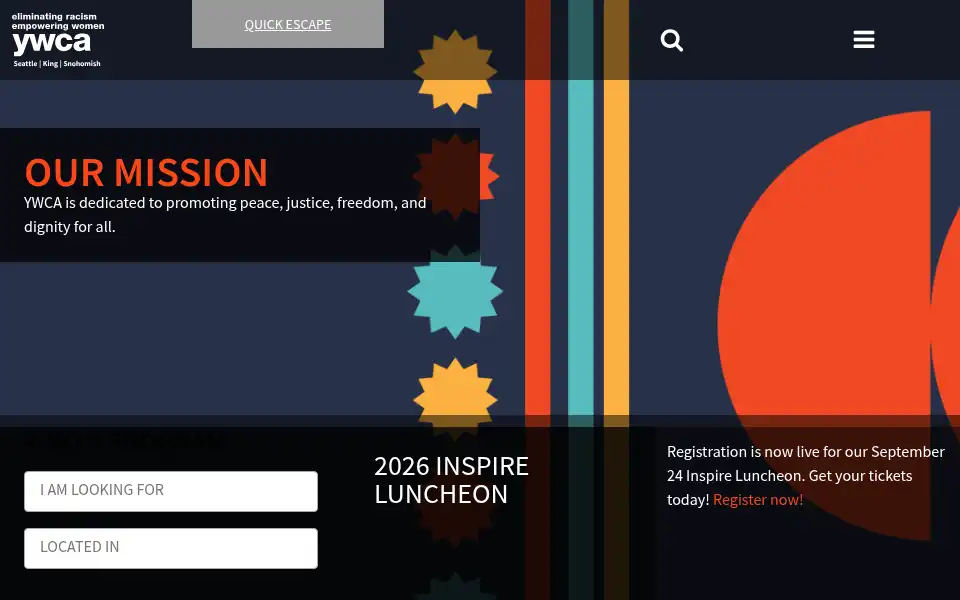 Screenshot of ywcaworks.org