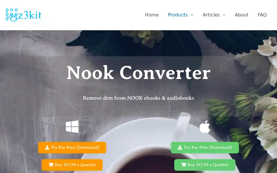 Screenshot of z3kit.com