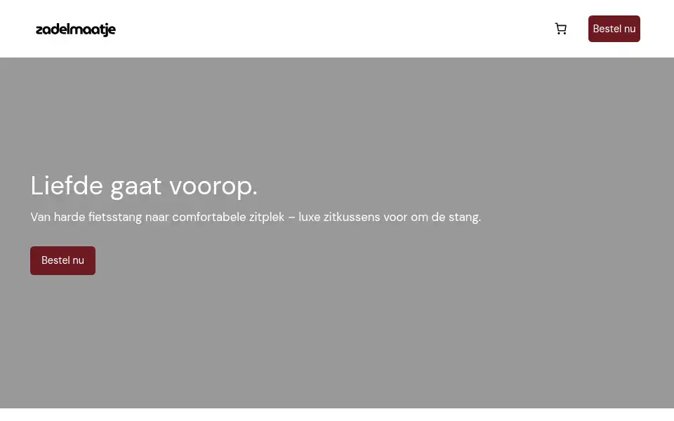 Screenshot of zadelmaatje.nl