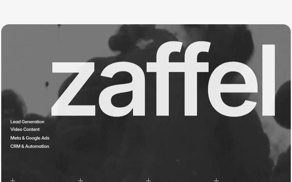 Screenshot of zaffel.co.uk