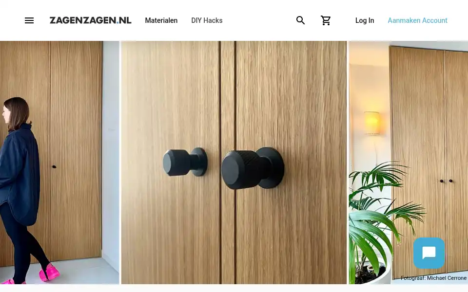 Screenshot of zagenzagen.nl