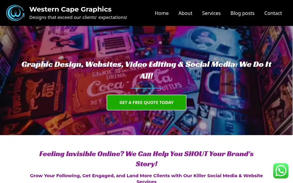 Screenshot of zaks.web.za