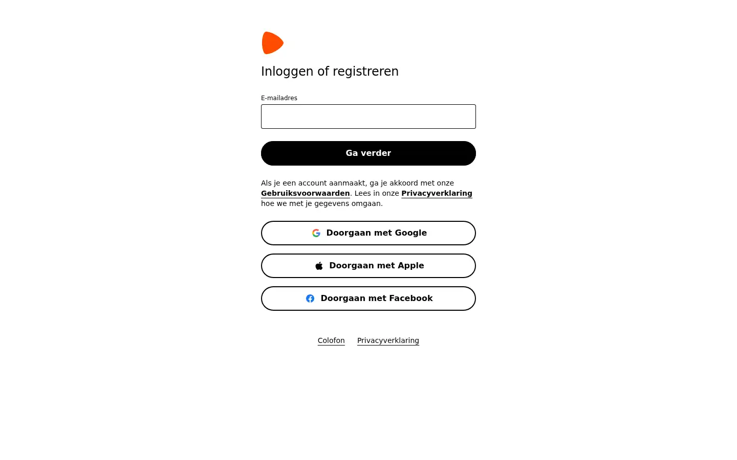 Screenshot of zalando-lounge.nl