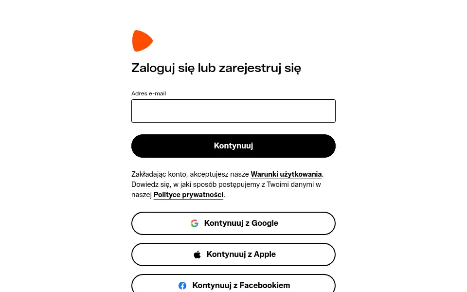 Screenshot of zalando-lounge.pl