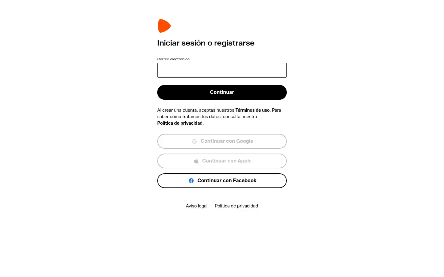 Screenshot of zalando-prive.es