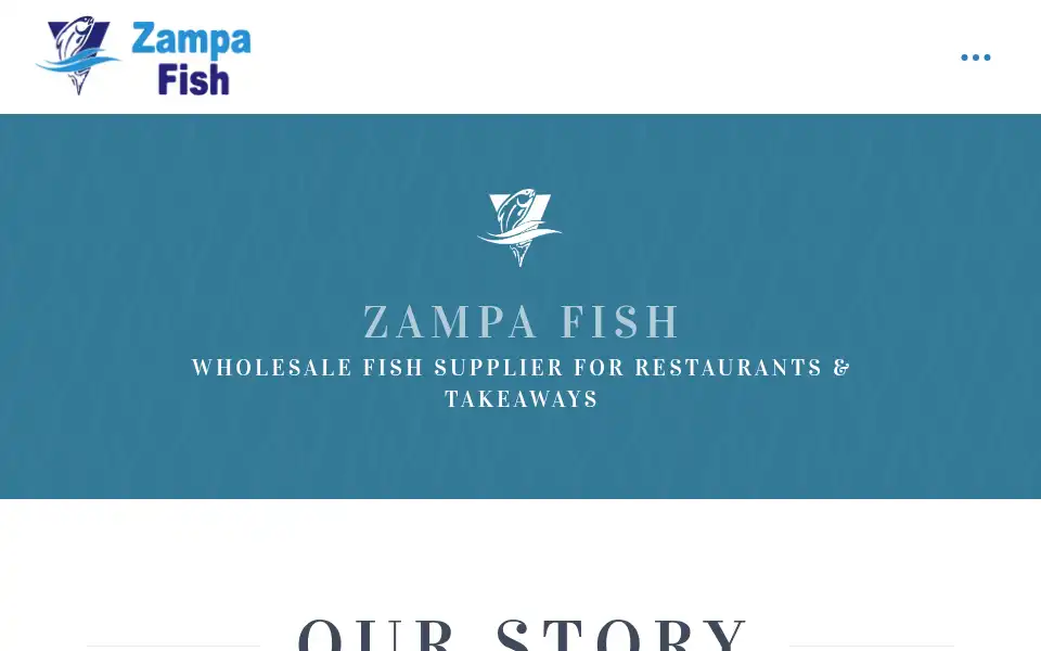 Screenshot of zampafish.com