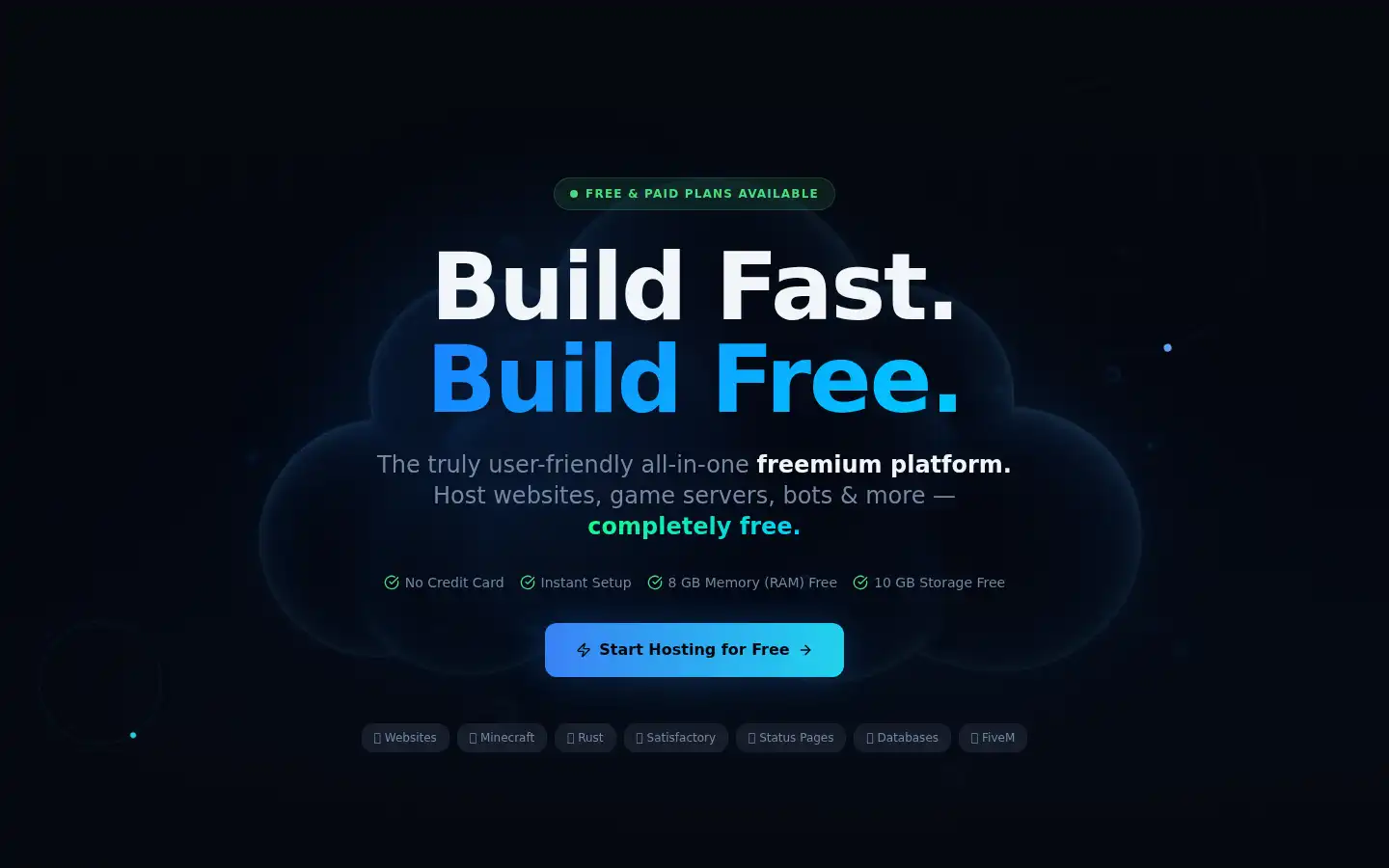 Screenshot of zampto.net