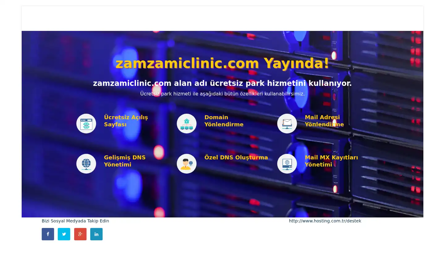 Screenshot of zamzamiclinic.com