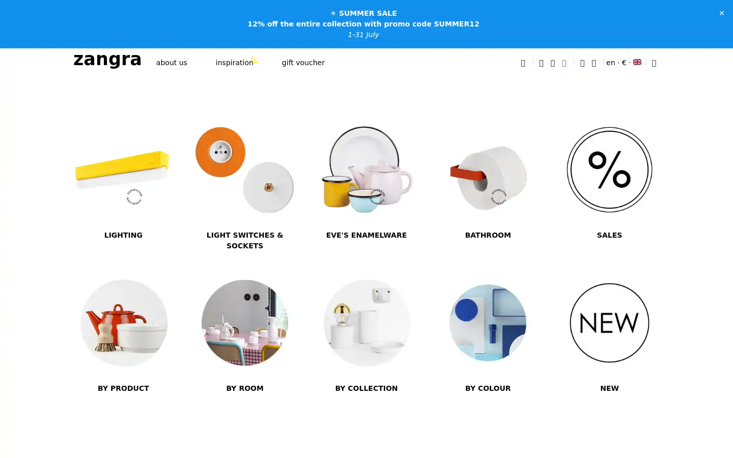 Screenshot of zangra.com