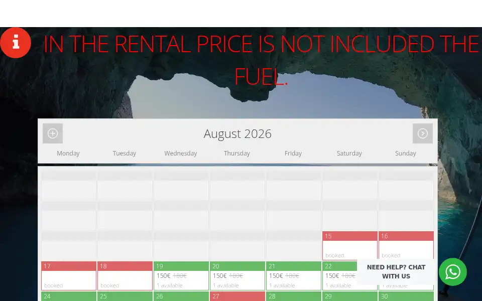 Screenshot of zanteboats.com