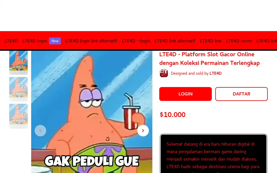 Screenshot of zarrazworld.org