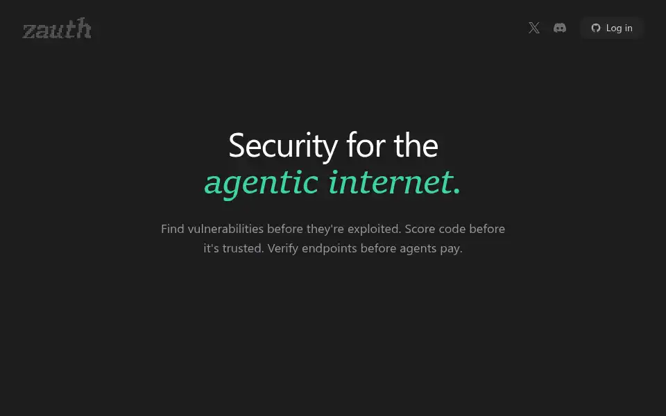 Screenshot of zauth.inc