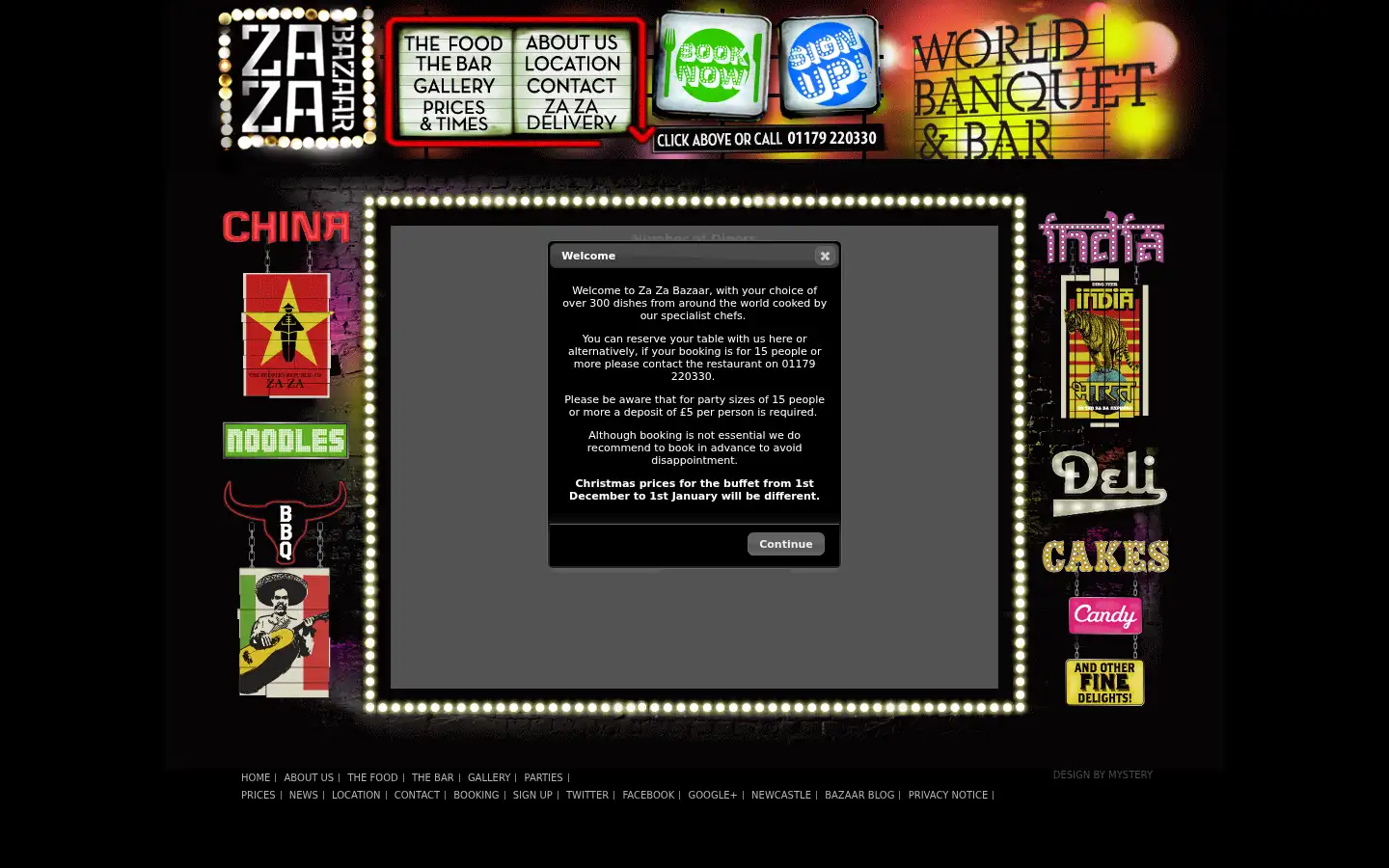Screenshot of zazabazaar.com