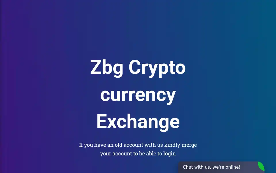Screenshot of zbg-exchange.com