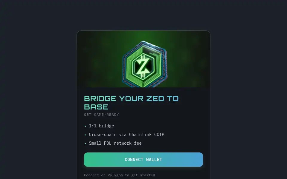 Screenshot of zed.run