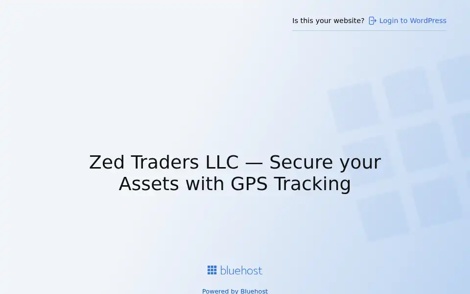 Screenshot of zedtraders.com