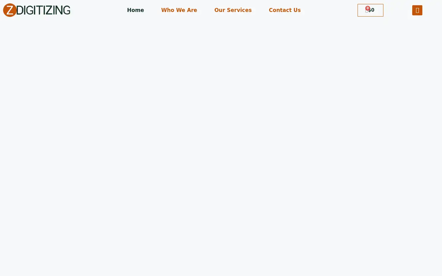 Screenshot of zeedigitizing.com
